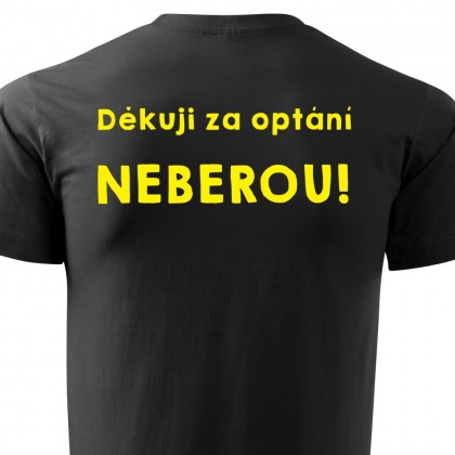Děkuji za optání, neberou